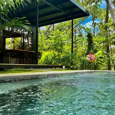 Cabaña Grande océan and jungle Infinity swim pool