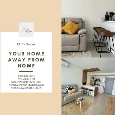 COZY STUDIO near SABANA CENTRAL PARK