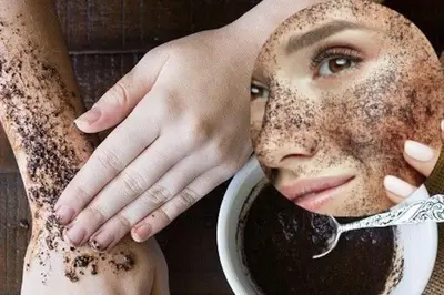 a woman with a cup of coffee and a spoon at Casa Montaña & Spa Pital de San Carlos Costa Rica in Pital