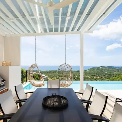 CASA AYLA A - stunning 5BR Ocean view house & infinity pool in Flamingo
