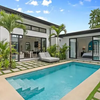 Modern Garden Villa with Private Pool