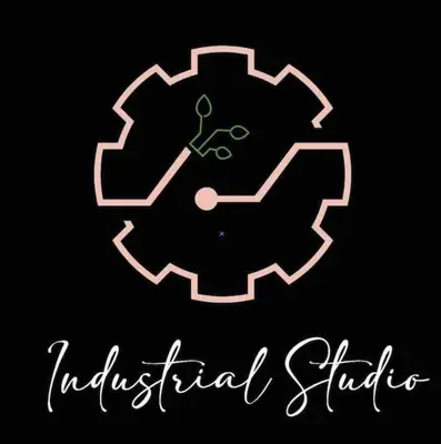 a neon clock with a pair of scissors in it at Industrial Studio with private Jacuzzi in Uvita