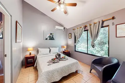 a bedroom with a bed and a window at Dolce Vita 7028 in Coco