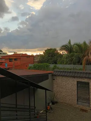 a view from the roof of a building at Apartamento Rodriguez in Quepos