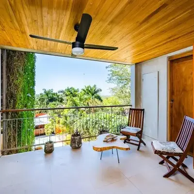 Spacious & serene with partial ocean & jungle view