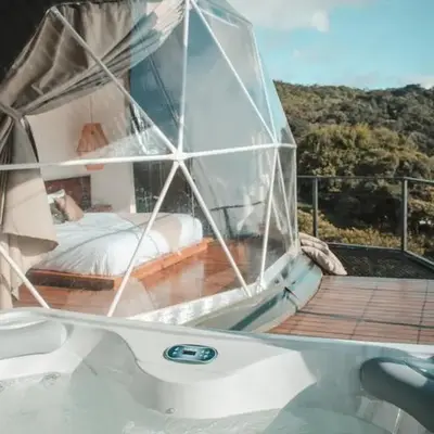 Ananta Forest - Sunset & Gulf View - Glamping Dome and Mountain House