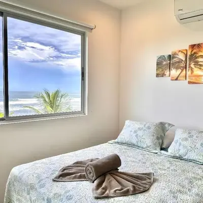 The Wavefront Beachfront Condo in Bejuco