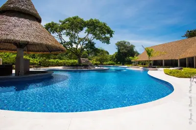 an image of a swimming pool at a resort at Ciudad del Mar 126 condo in Jacó