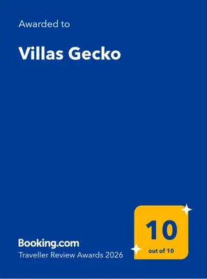 a screenshot of a cell phone with a yellow box at Villas Gecko in San Juanillo