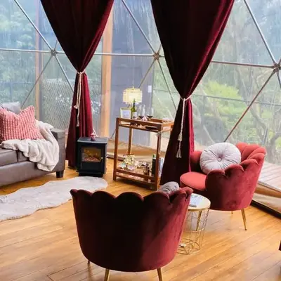 The SAFIRA Dome at FéLIZA Rainforest Domes