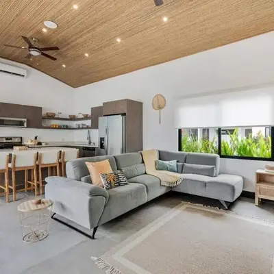 CU20 Modern Beach Home w Guest House & Pvt Pool