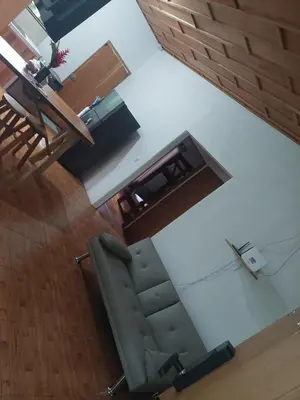 an overhead view of a living room with a couch at Casa perezoso in Hacienda Coronado