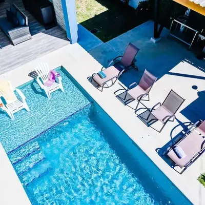 Private Pool Ping-Pong Table Walk to Beach Villa