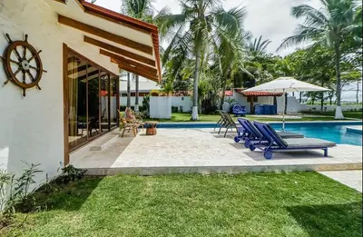 Gallery image of Casa La Palapa, Beachfront Oasis in Tivives! in Tivives