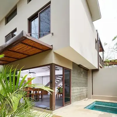 Green Turtle Townhome #4 Private Pool & Garden 300Mtrs to Beach