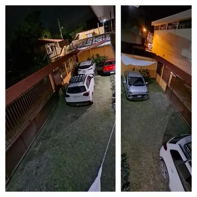 a group of cars parked in a parking lot at Apartamentos Quepos Malichita Studio in Quepos