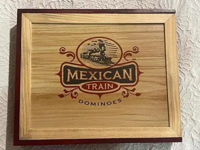 a wooden box with a mexican train sign at Villa Del Mar 3 Spectacular ocean view in Savegre