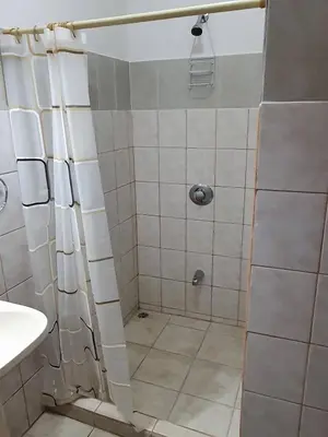 a bathroom with a shower and a sink at Marina Loft Condos 212 in Coco
