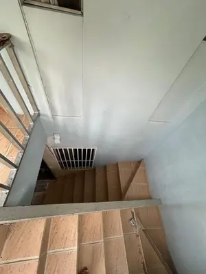 an overhead view of a staircase in a building at Apartamento Quepos in Quepos