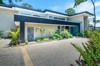 a rendering of a house with a driveway at Villa Serenidad in Uvita