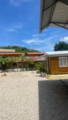 a building with at Beautiful tiny house with AC WIFI in Santa Cruz