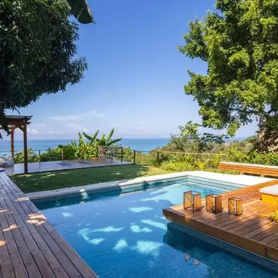 Casa RicaSunset ocean view pool fiber optic
