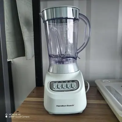 a blender sitting on top of a table at Elegant studio in Fortuna
