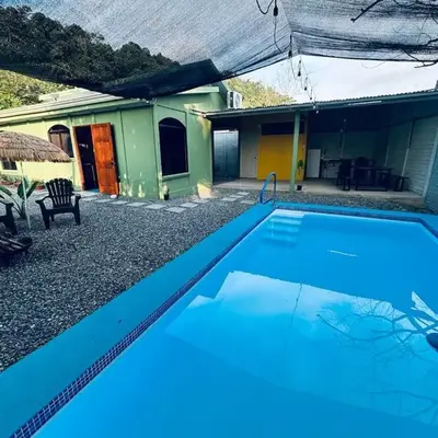 House with a private swimming pool