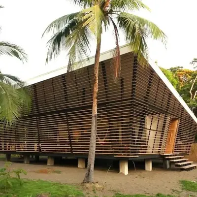 Awarded No Footprint House on Matapalo Beach