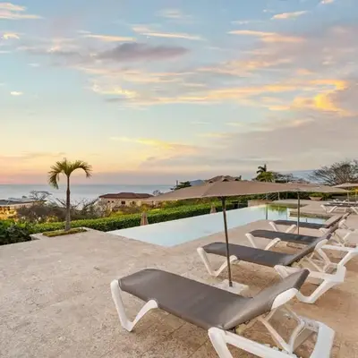 Infinity Pools & Sunsets Over Tamarindo Bay