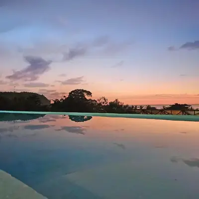 Luxury Villa with rooftop infinity pool and walk away from the beach