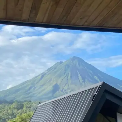 Impresionantes vistas al Volcán Arenal