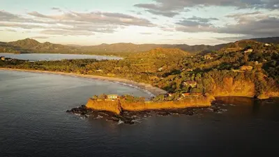 an island in the middle of a body of water at Apartment located in The Palms Private in Playa Flamingo, Costa Rica in Portegolpe