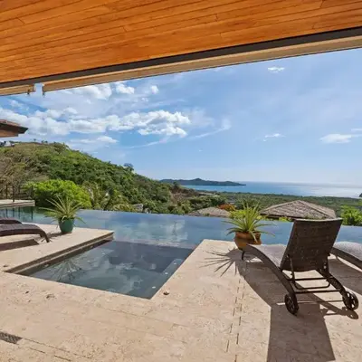 Serene Oceanview Villa with Pool