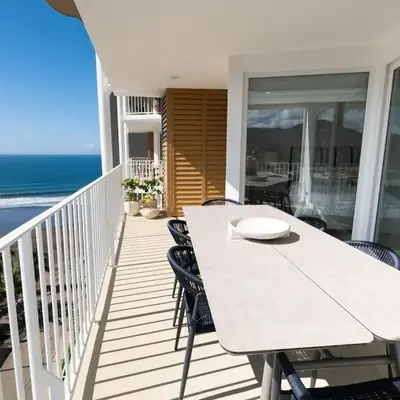 Stylish 2-BR Oceanfront Condo with Panoramic Views