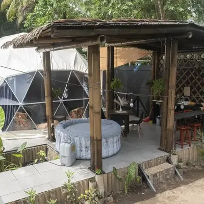 Bambuk Bio Dome Uvita beach front