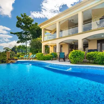 1hr SJO Airport-Ocean views-Gated Beachclub-Pool