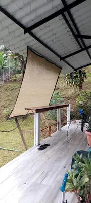 a large ramp sitting on top of a patio at Villa Don Juan in Rivas