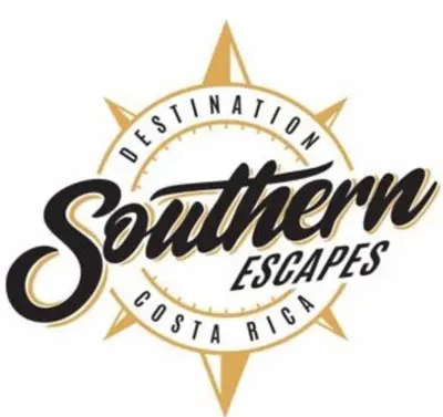 a sign for the southern southern escapes logo at Southern Escapes Apartment in Quepos