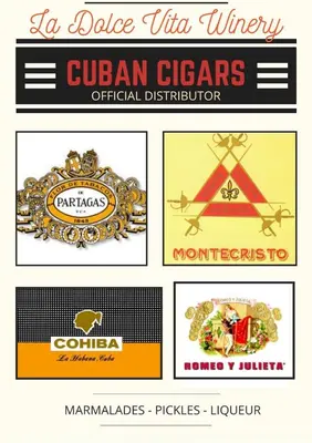 a collage of four different logos for a wine company at LA DOLCE VITA - on the Beach - Samara in Sámara