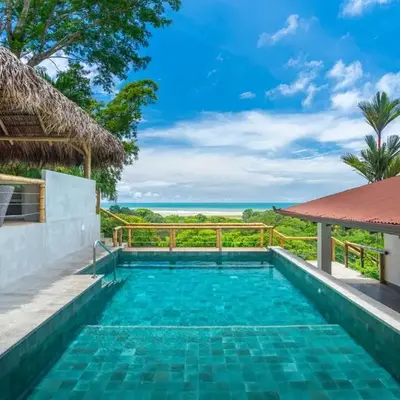 NEW-Gated-Panoramic sunset ocean view-pool-4 suite