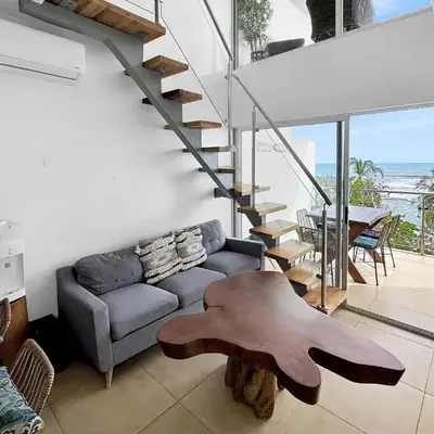 Luxury Oceanfront Penthouse w Loft and 2 Balconies