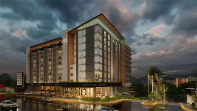 a rendering of a rendering of a hotel at Hyatt Place Cariari/Convention Center in San José