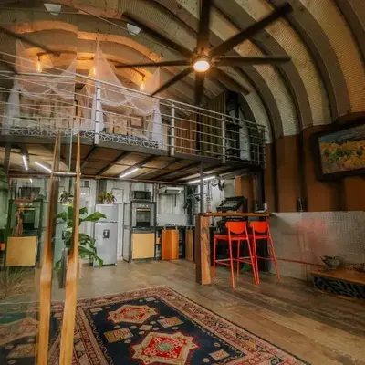 Unique design and cozy property