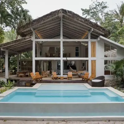 Gorgeous beachfront villa with private pool