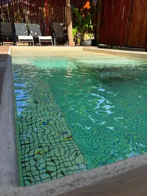 a swimming pool with at Apartamento Villas Luna in Potrero