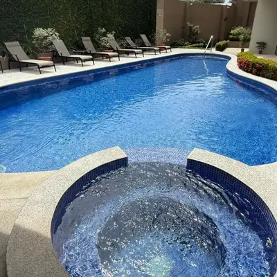 Monaco Condominiums Unit 7 Luxury Pool View Condo 3BR 2BA - Walk to the Beach