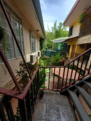 a view from the balcony of a house at Hotel Villa Prats in Manuel Antonio