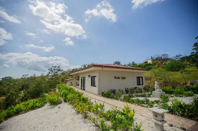 a small house in the middle of a field at Vida Mountain Resort & Spa Adults Only in San Ramón