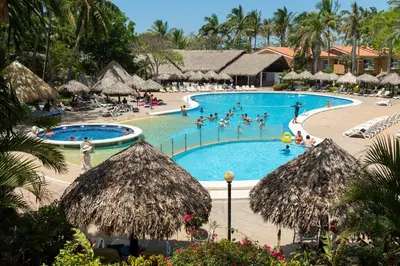 a view of a pool at a resort at Occidental Tamarindo - All Inclusive in Tamarindo